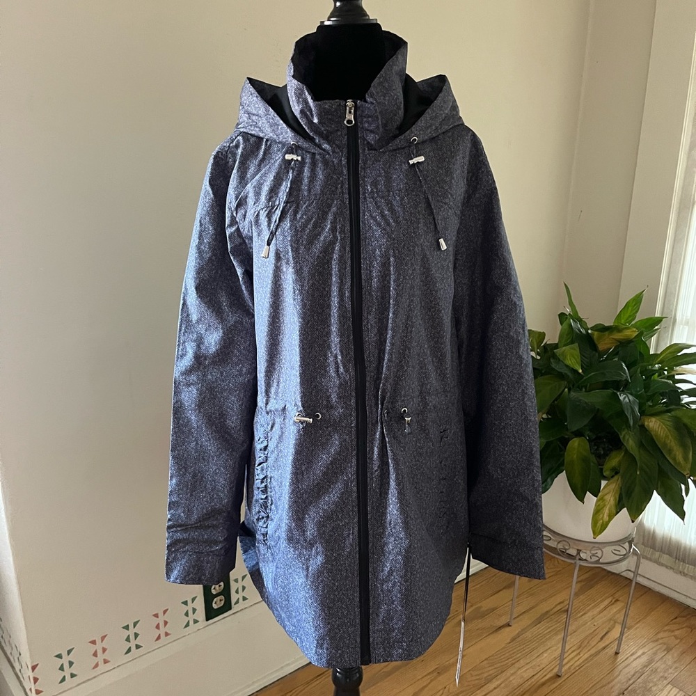 INTL d.e.t.a.i.l.s. Womens Hooded Parka - Size XL